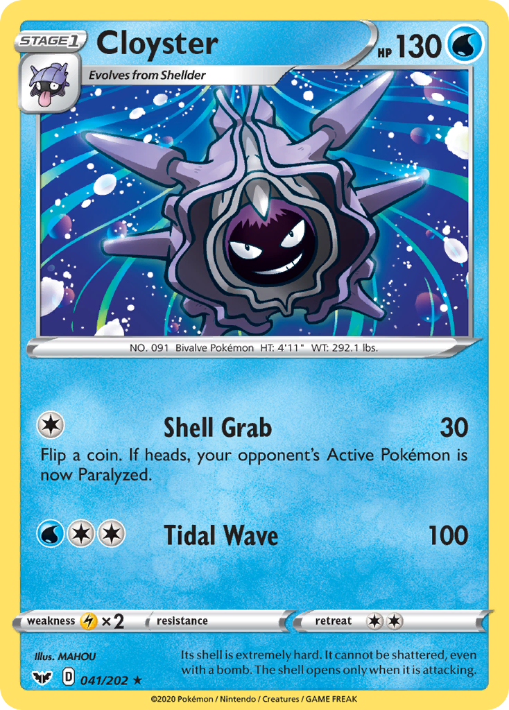 Cloyster card