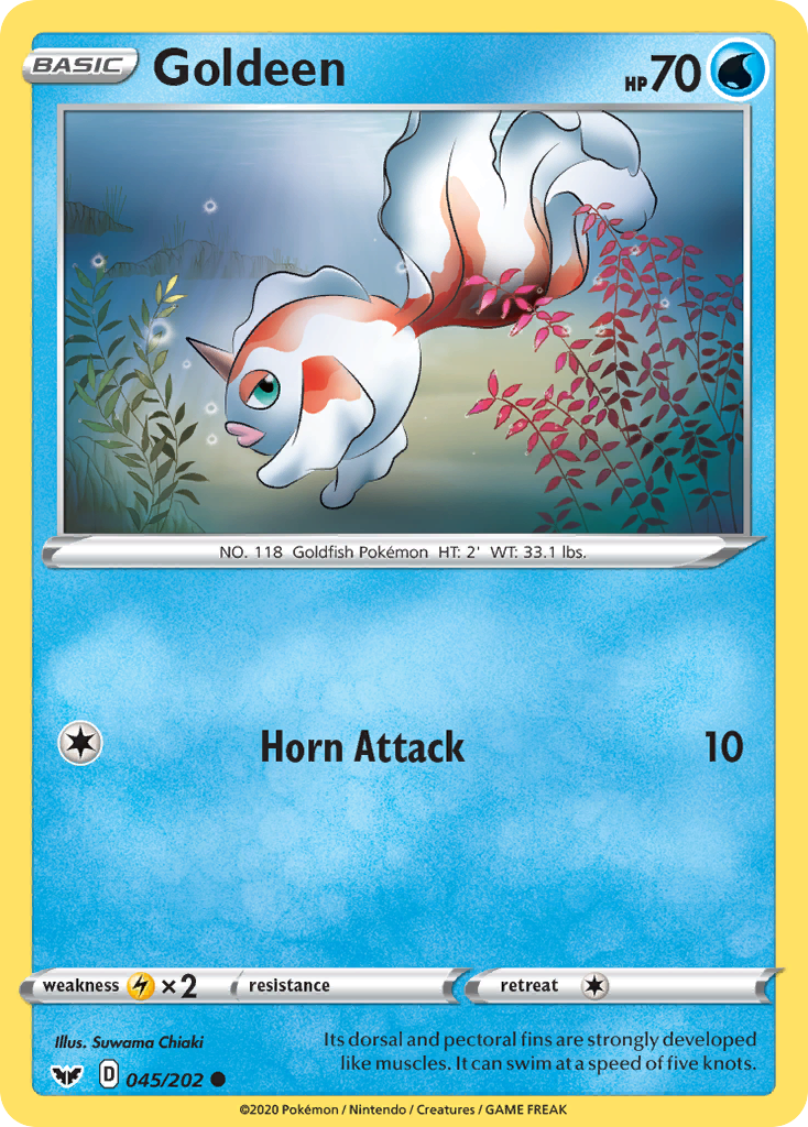 Goldeen card