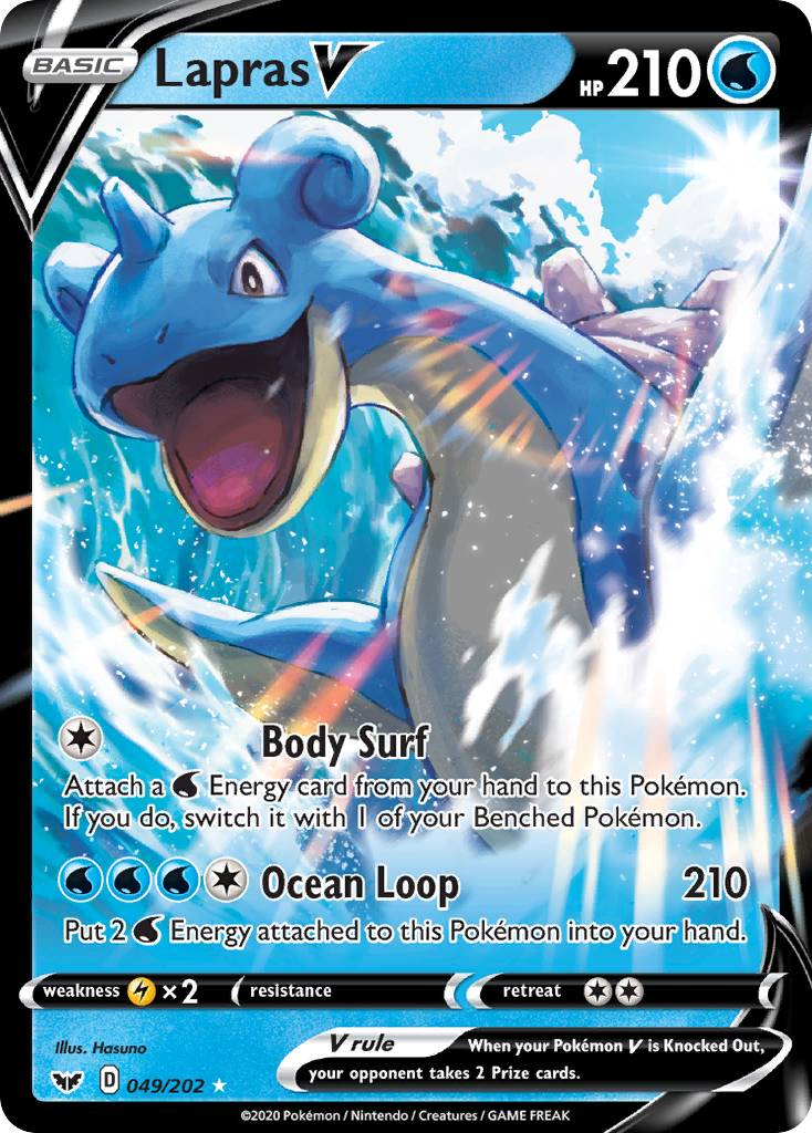 Lapras V card