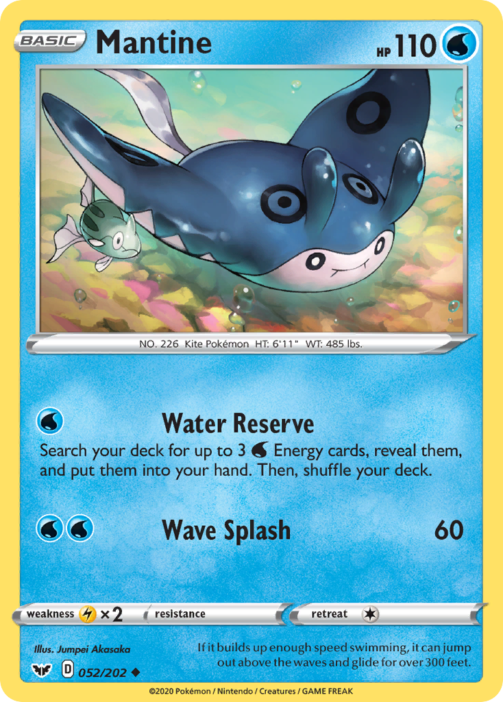 Mantine card