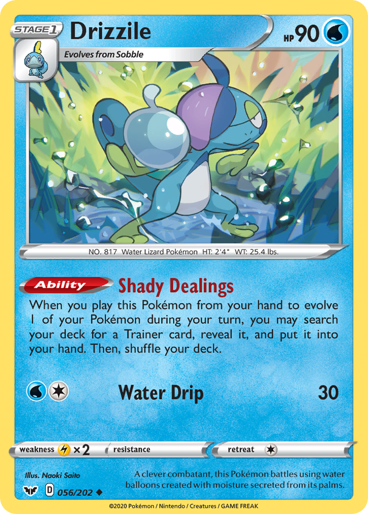 Drizzile card