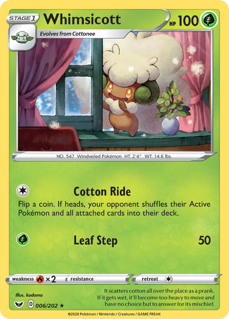 Whimsicott card