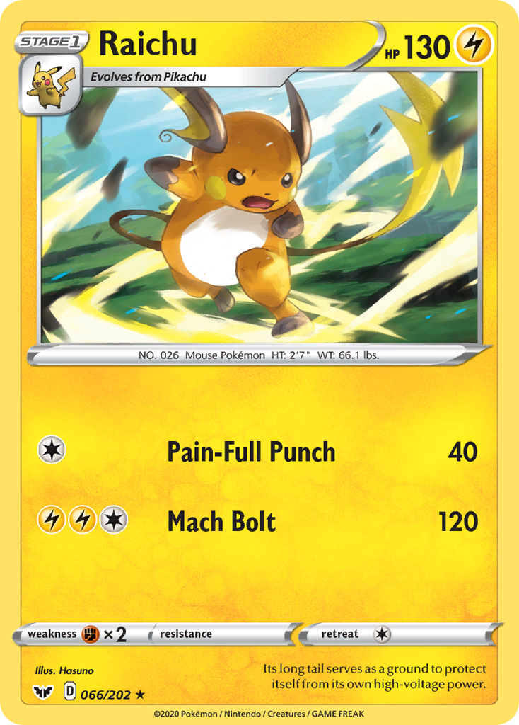 Raichu card