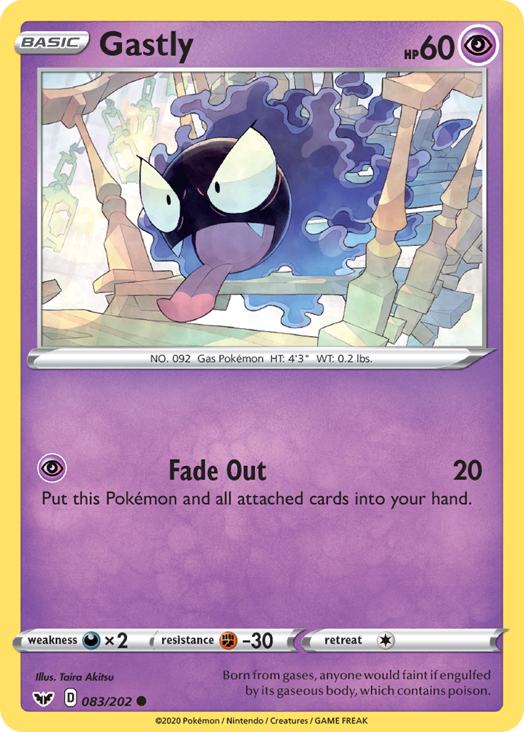 Gastly card