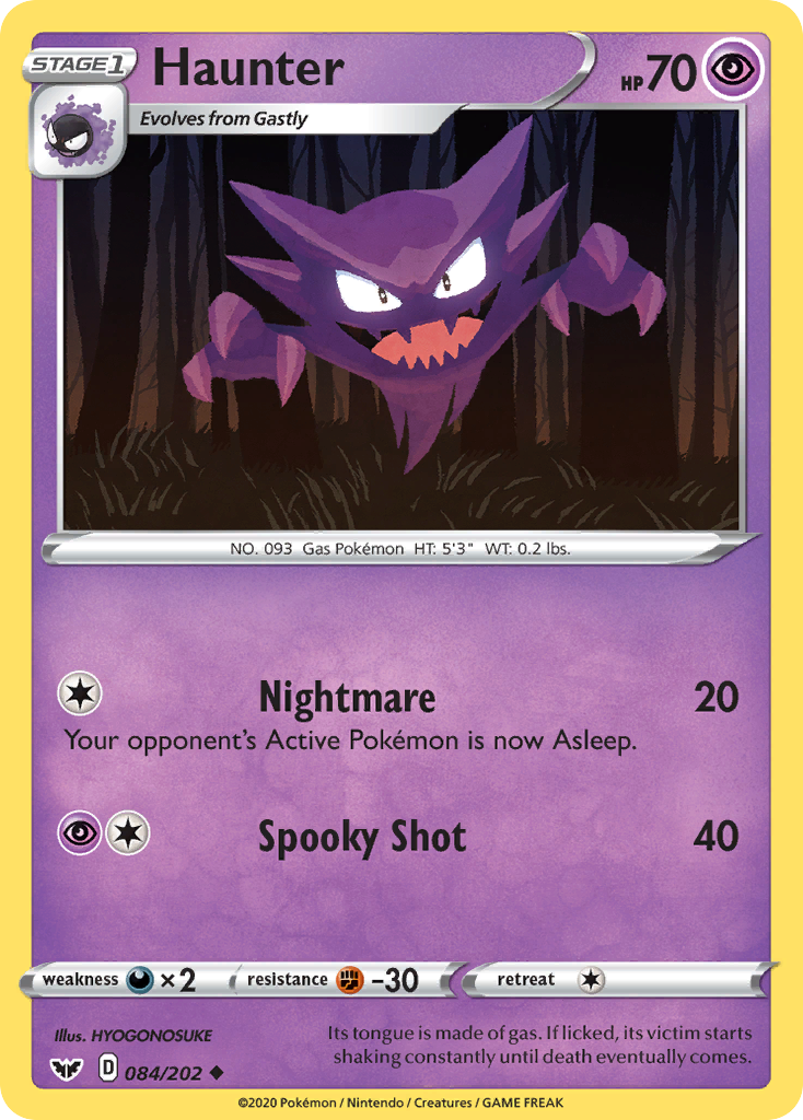 Haunter card