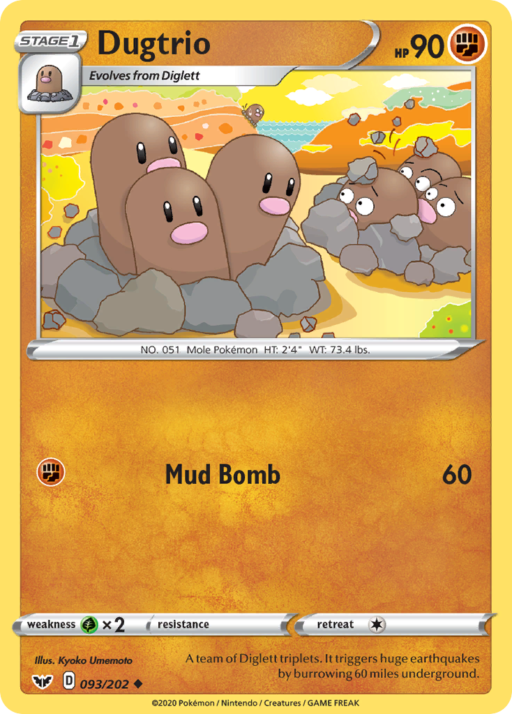 Dugtrio card