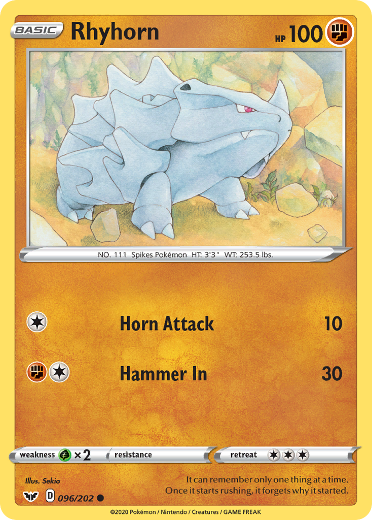 Rhyhorn card