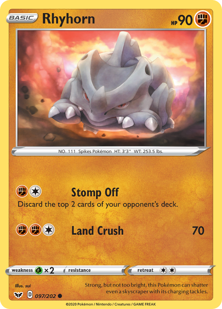 Rhyhorn card