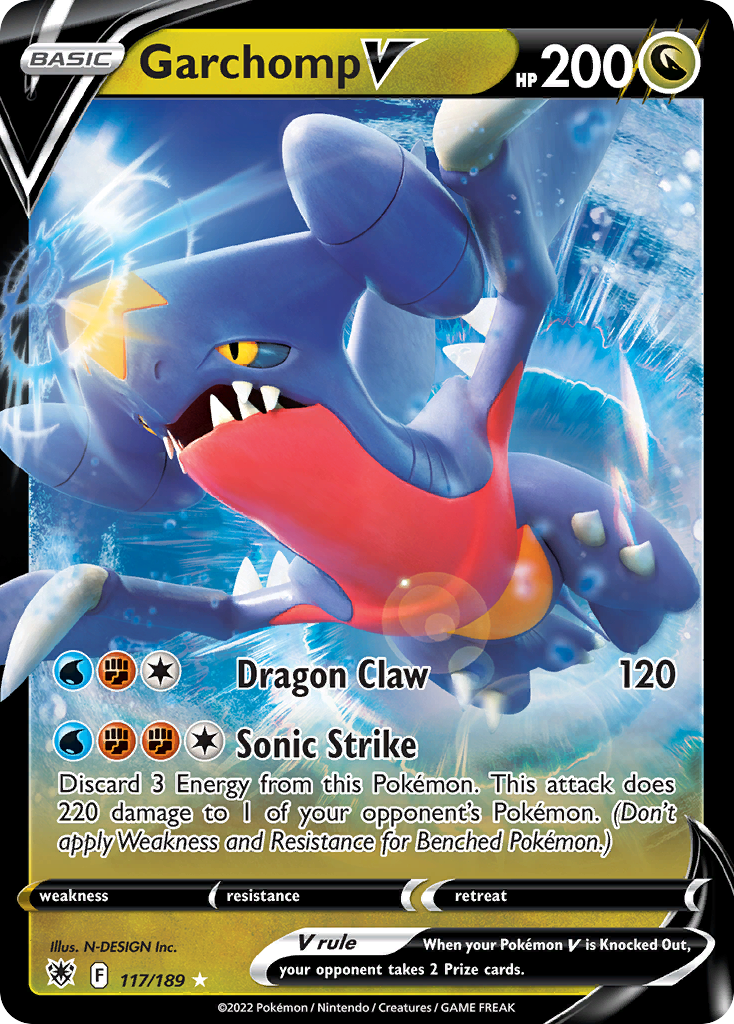 Garchomp V card