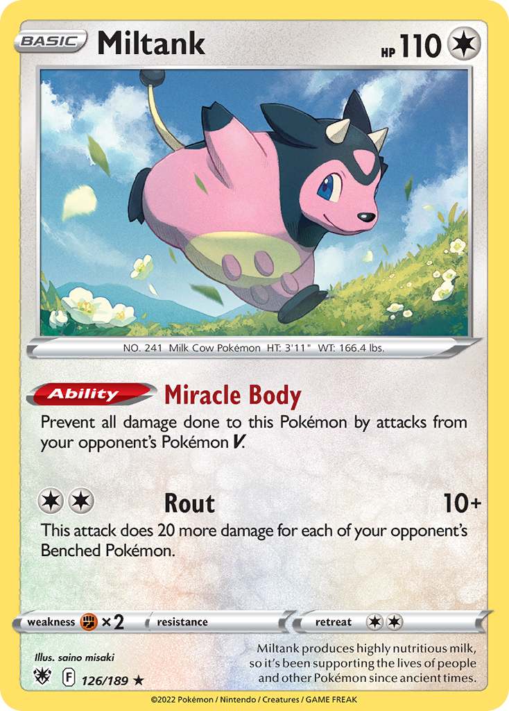 Miltank card