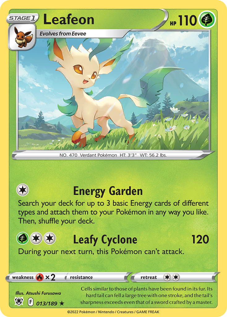 Leafeon card