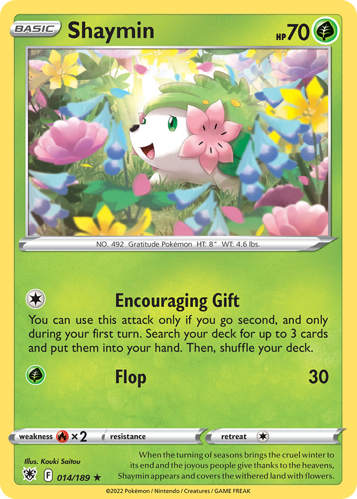 Shaymin card