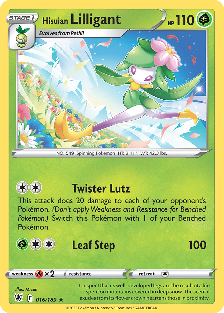 Hisuian Lilligant card