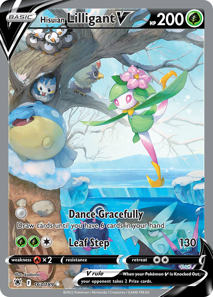 Hisuian Lilligant V card