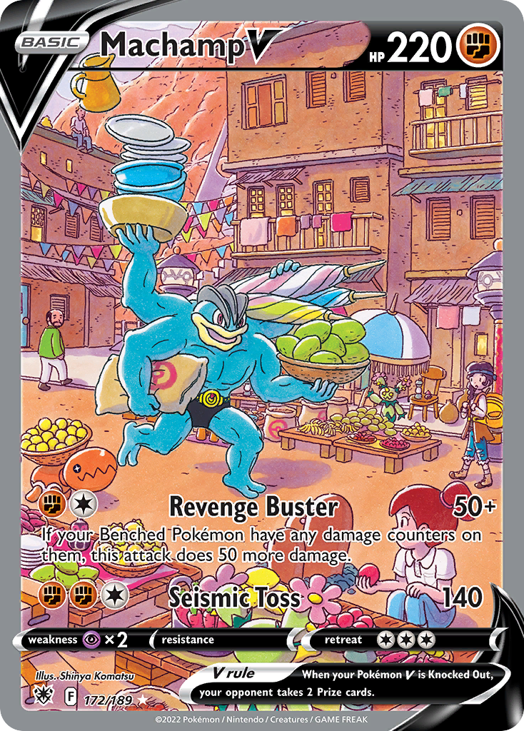 Machamp V card