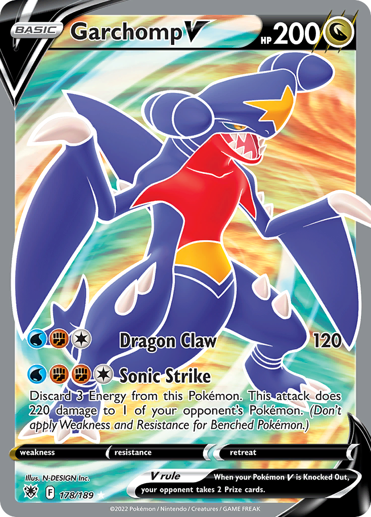 Garchomp V card