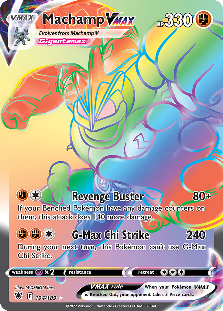 Machamp VMAX card