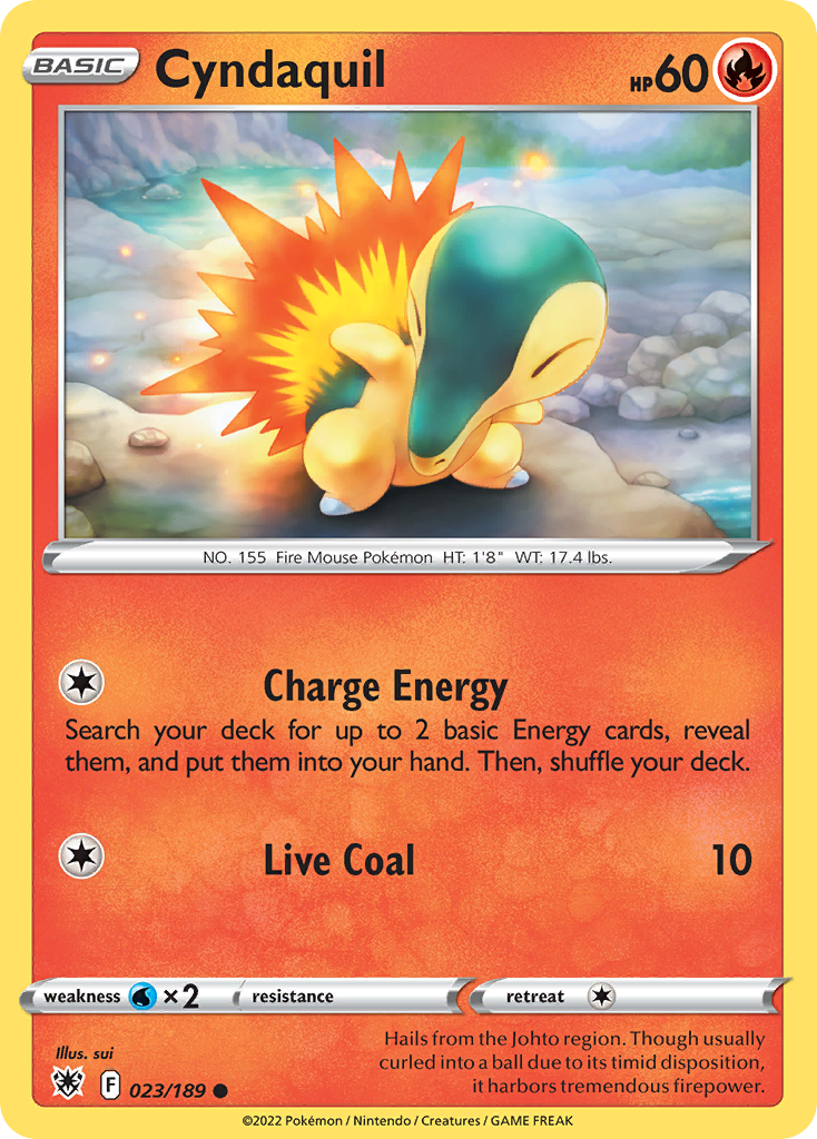 Cyndaquil card