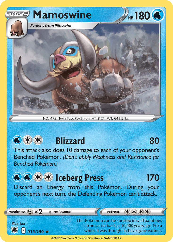 Mamoswine card