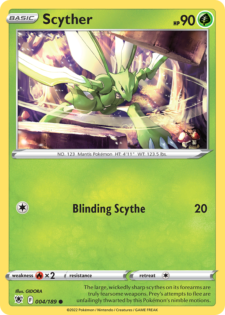 Scyther card