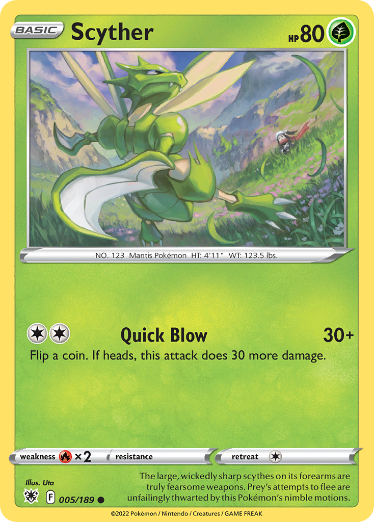 Scyther card