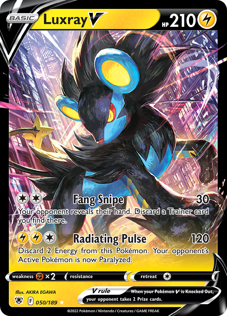 Luxray V card