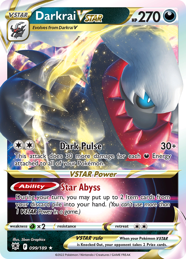 Darkrai VSTAR card