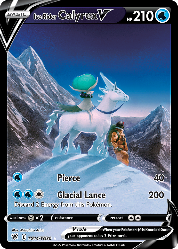Ice Rider Calyrex V card