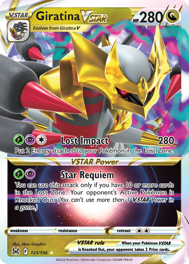 Giratina VSTAR card