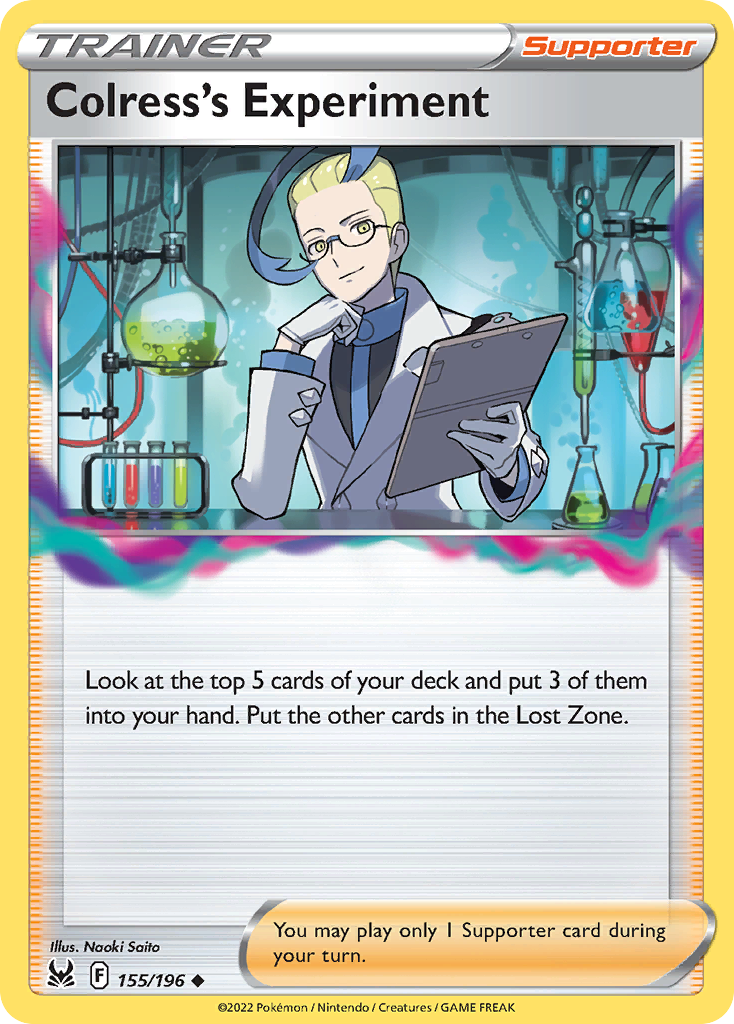 Colress's Experiment card