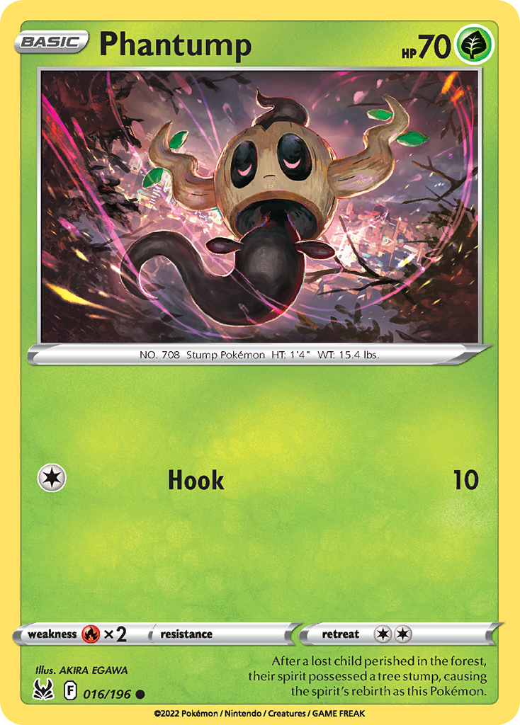 Phantump card