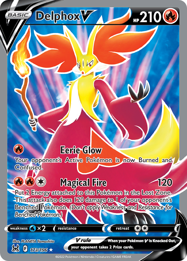 Delphox V card