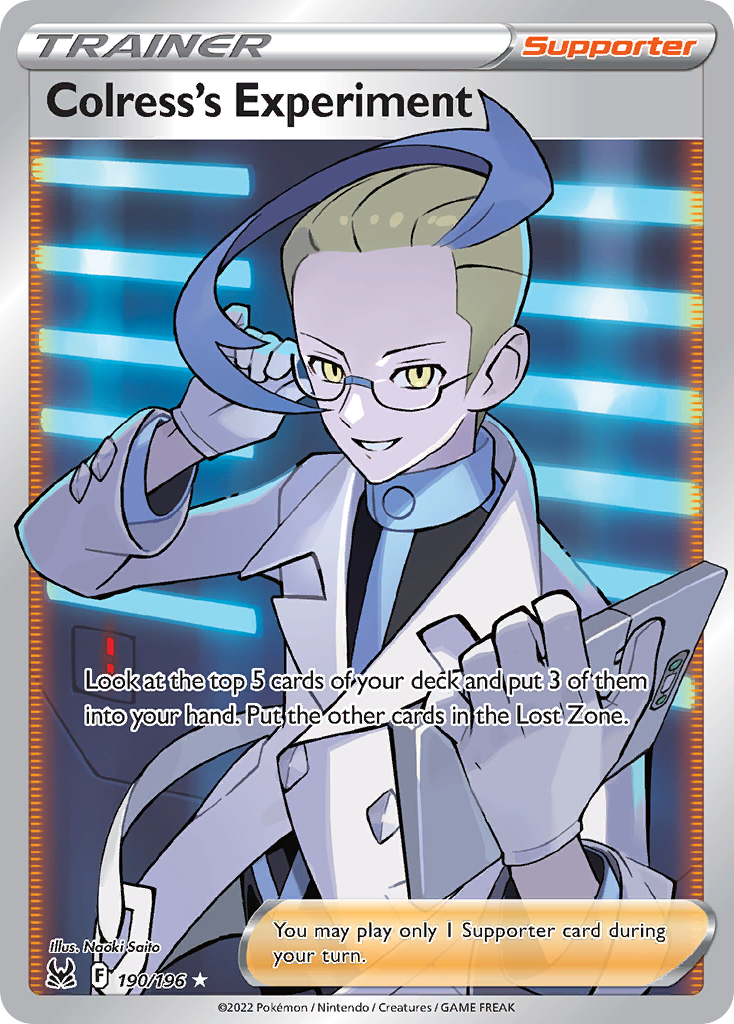 Colress's Experiment card