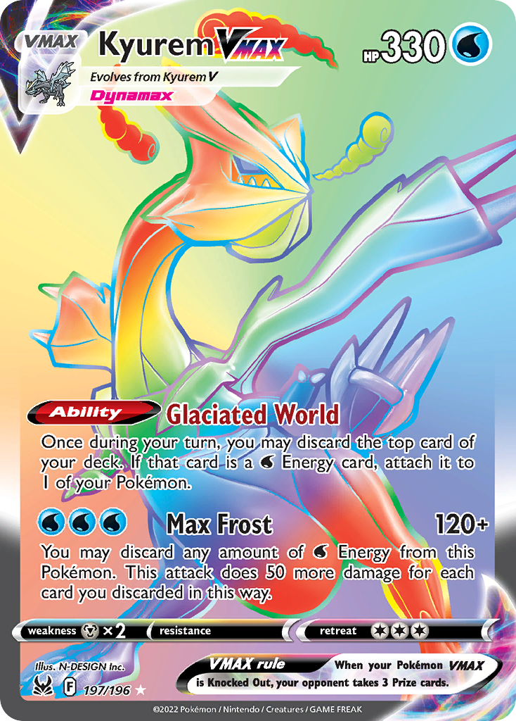 Kyurem VMAX card