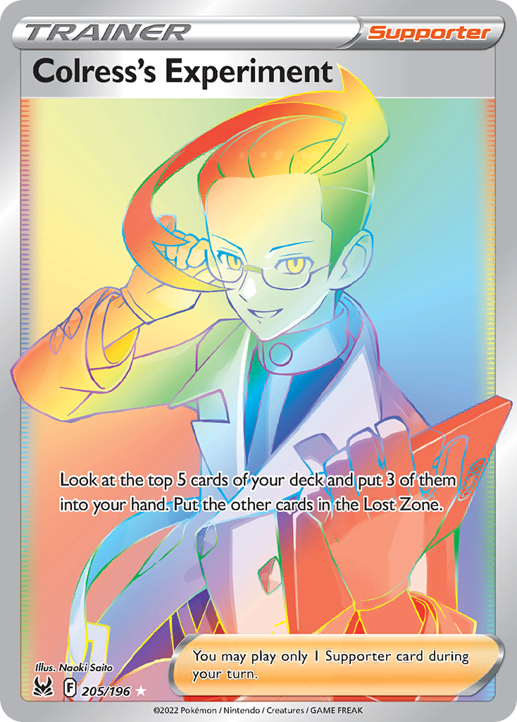 Colress's Experiment card