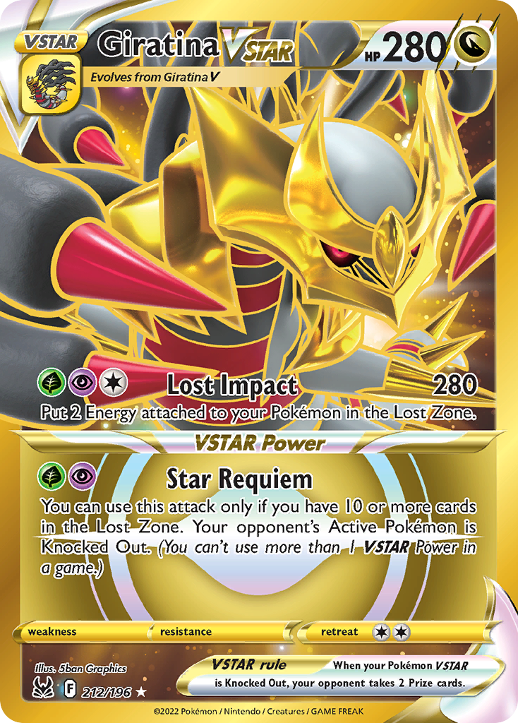 Giratina VSTAR card