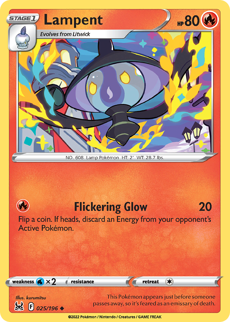 Lampent card