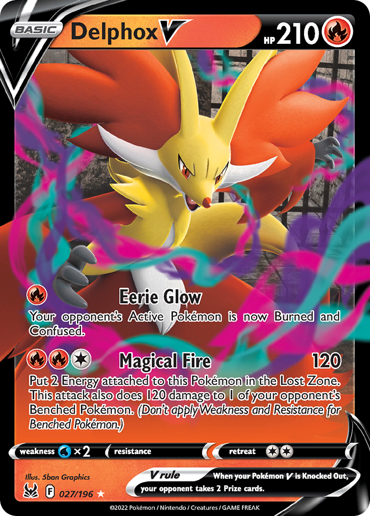 Delphox V card