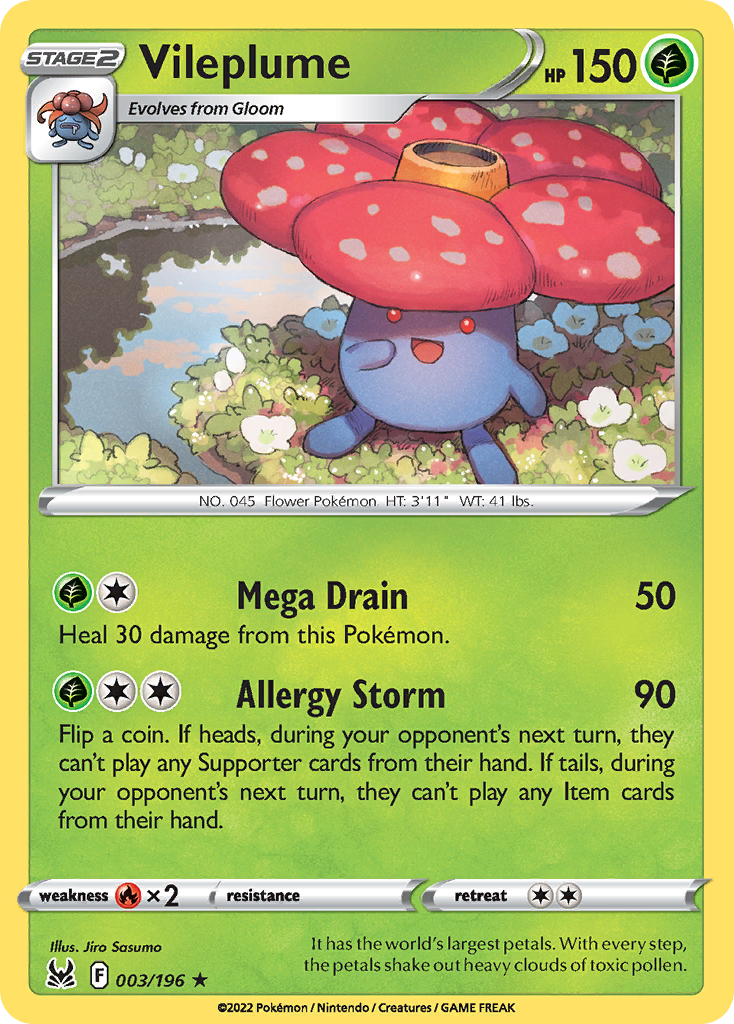 Vileplume card