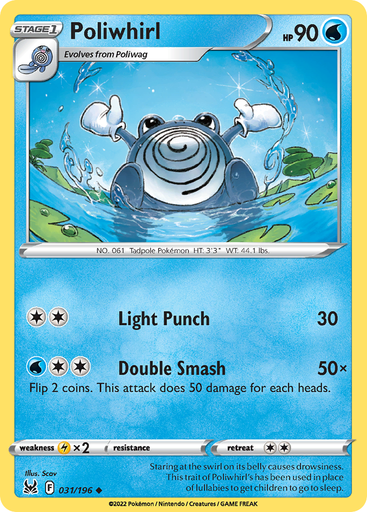 Poliwhirl card