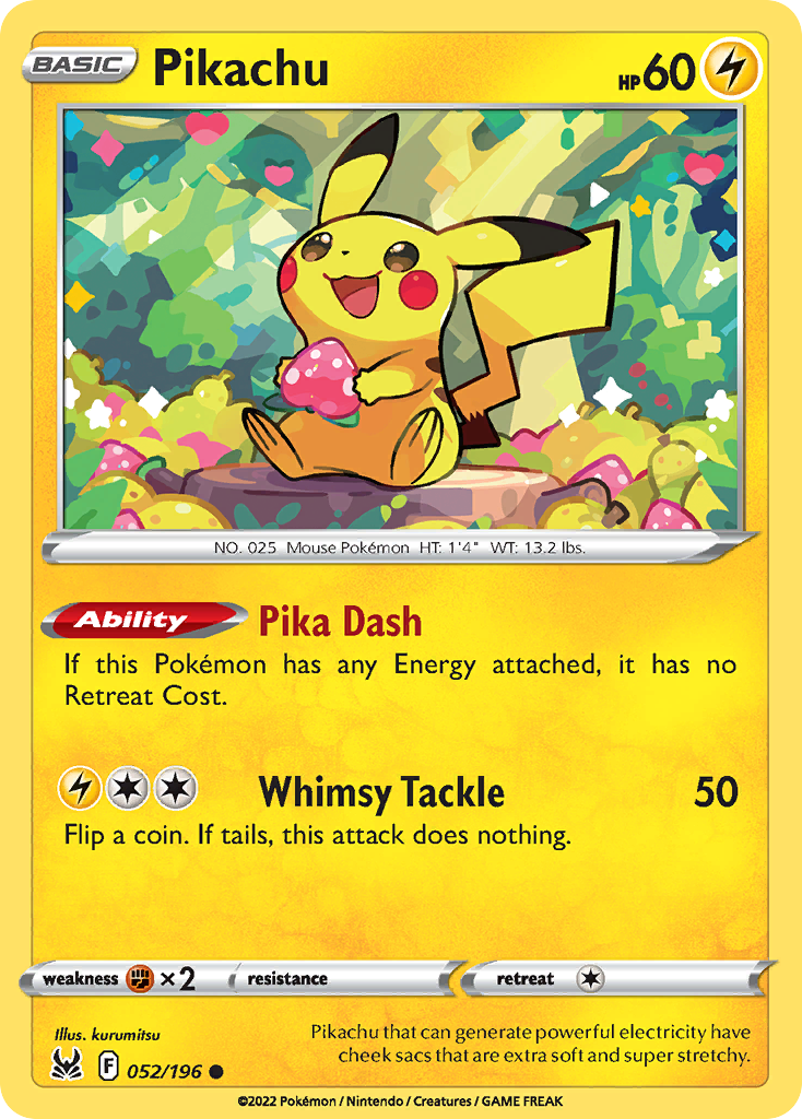 Pikachu card