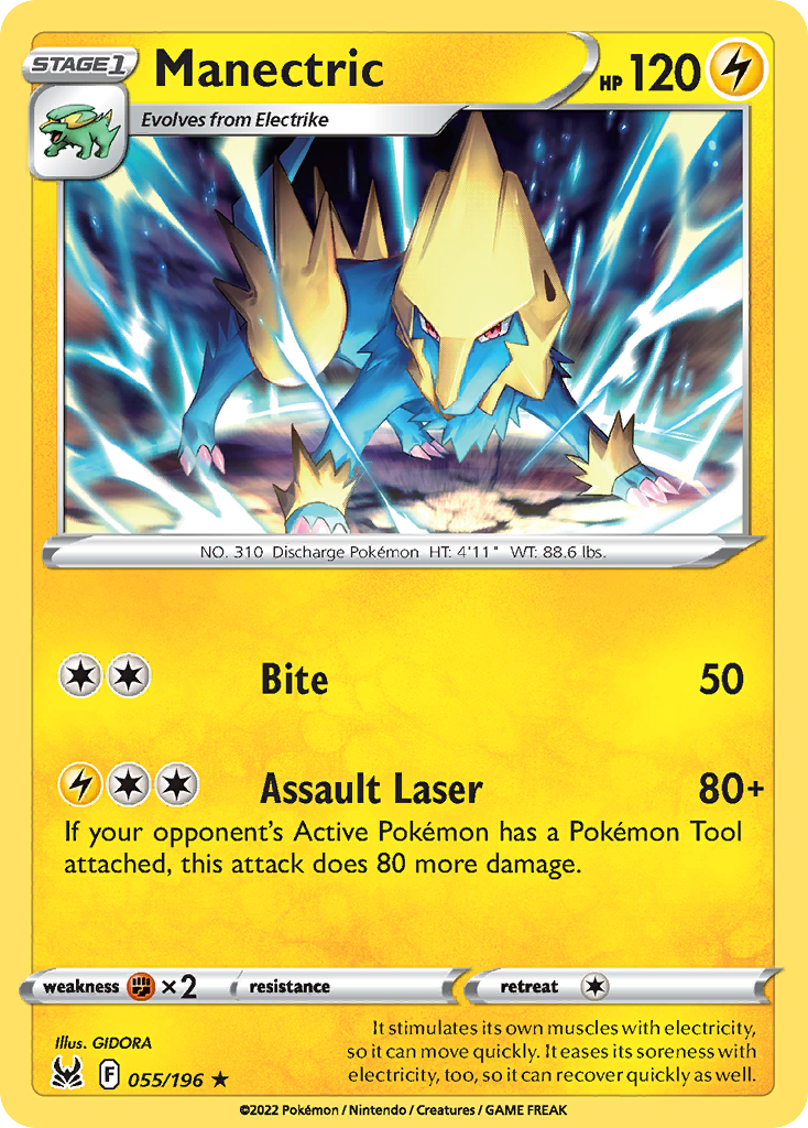 Manectric card