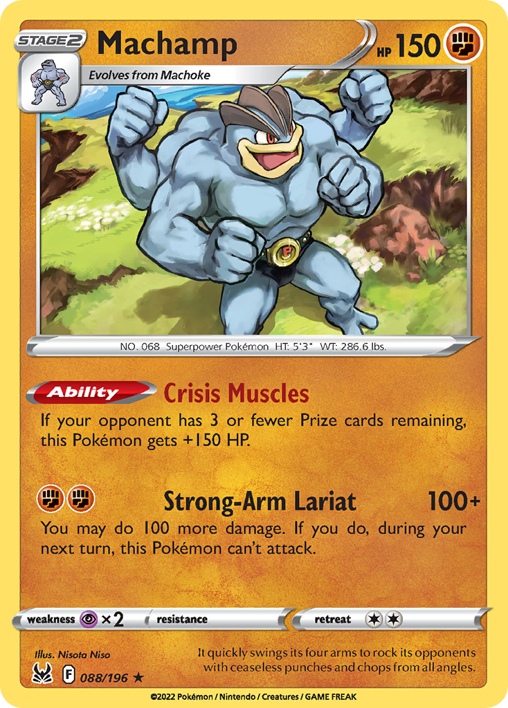 Machamp card