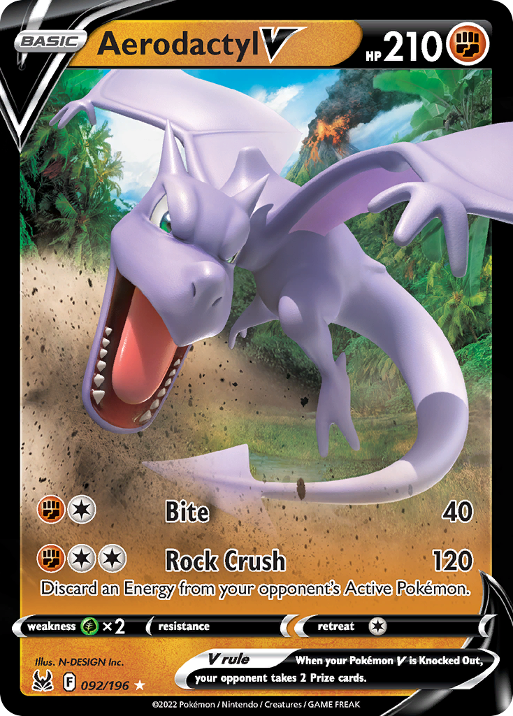 Aerodactyl V card