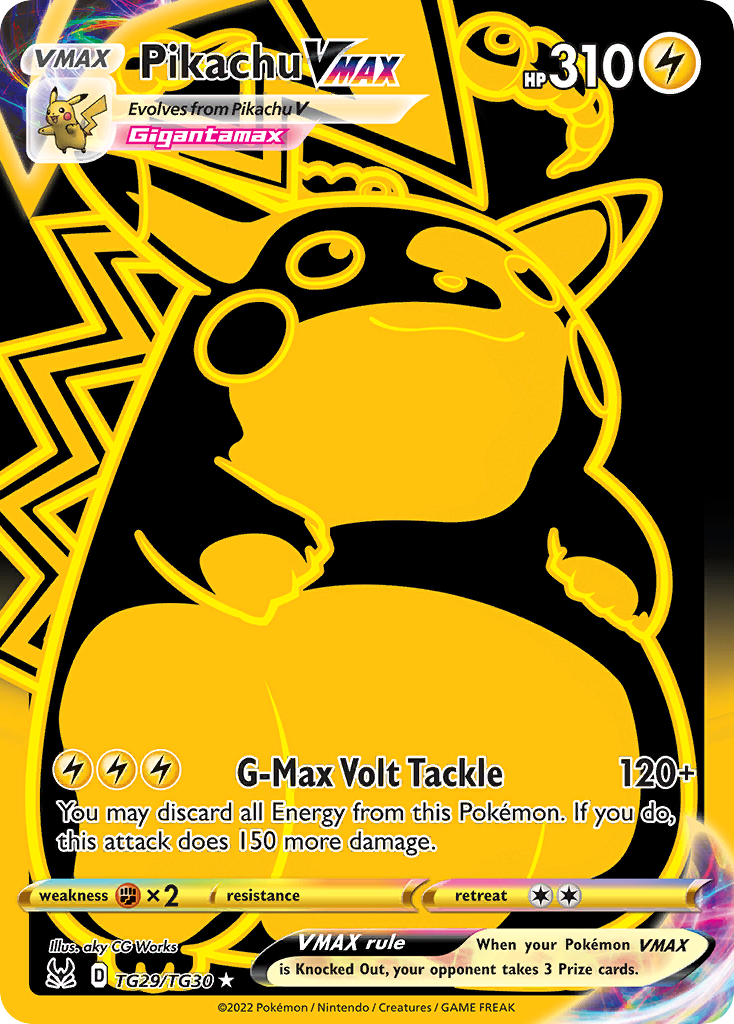 Pikachu VMAX card