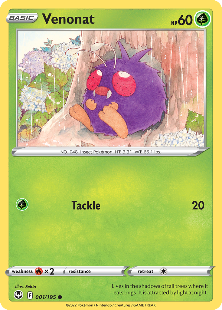 Venonat card