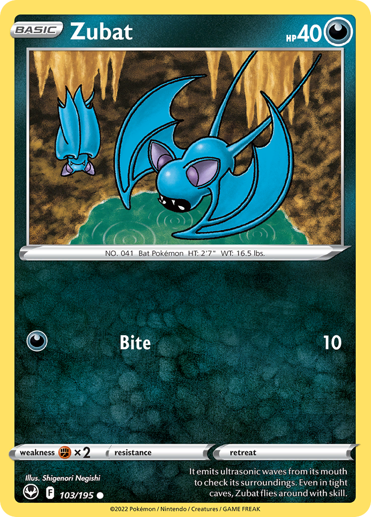 Zubat card