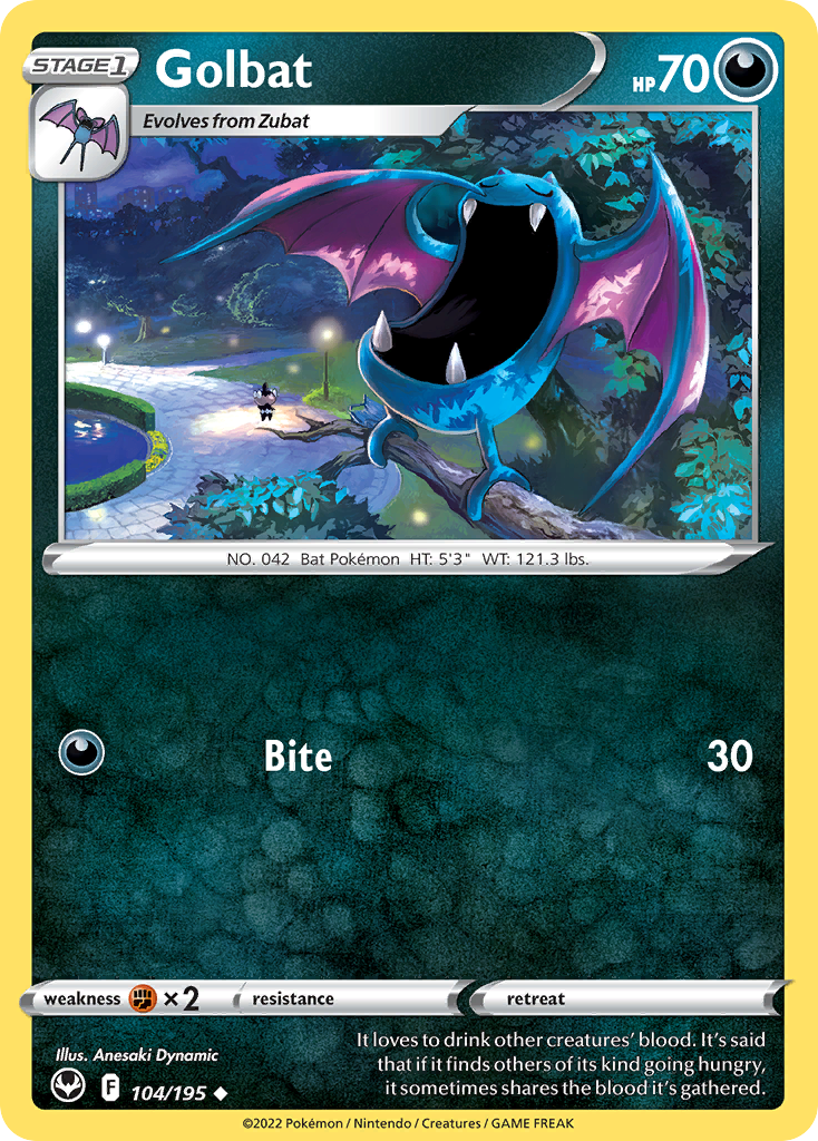 Golbat card