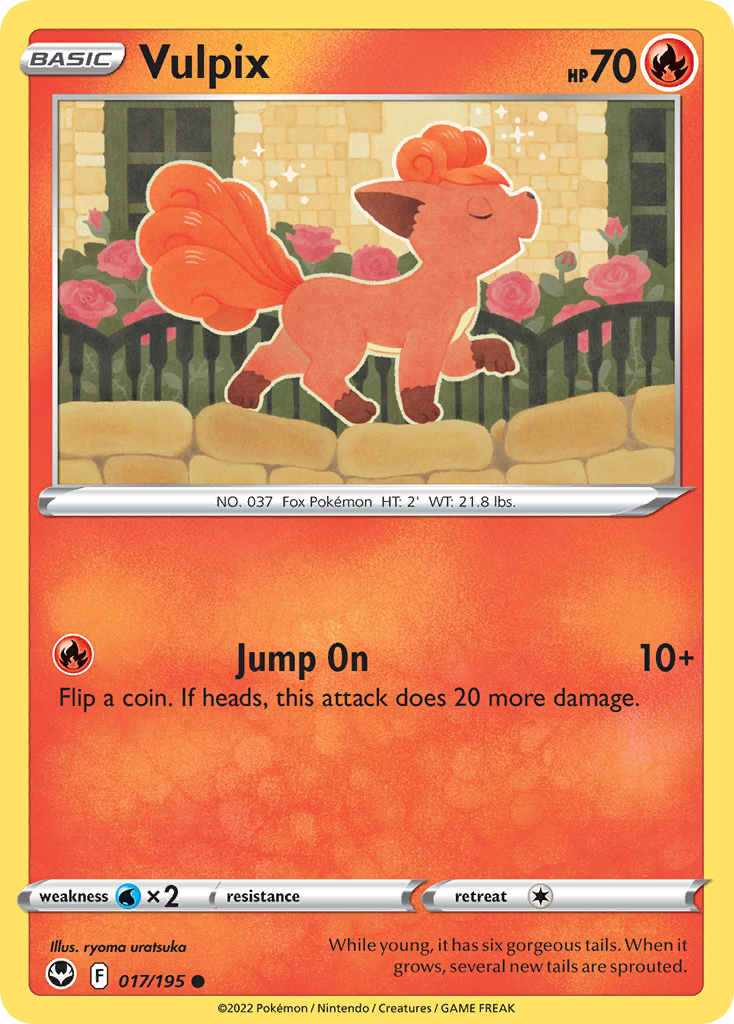 Vulpix card