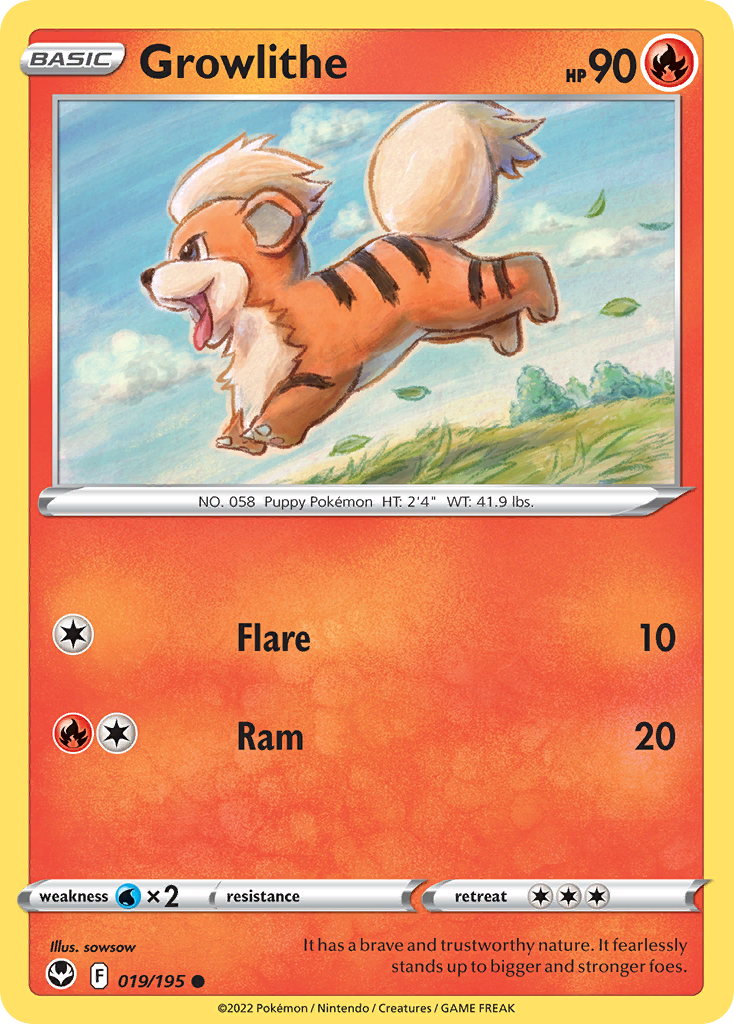 Growlithe card